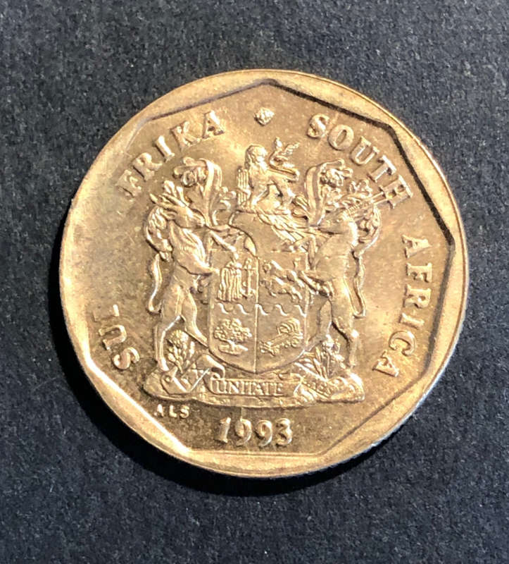 MAJOR MINT ERROR - DIE BREAK ON 1993 50c COIN!