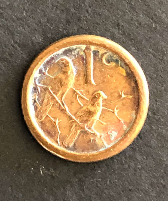 SPECTACULAR MINT ERROR - DIE CAP ON 1967 1c!