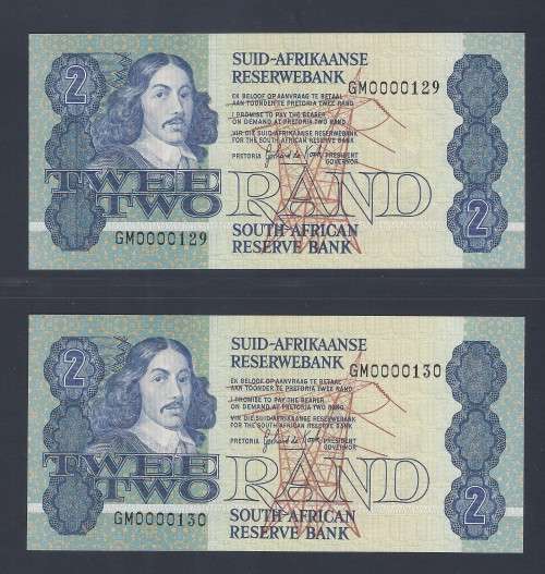 1984 GPC de Kock R2 - Two Consecutive LOW NUMBERS GM0000129 - 0000130 !