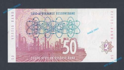 RSA 1999 TT Mboweni R50 First Issue AA prefix - UNC!