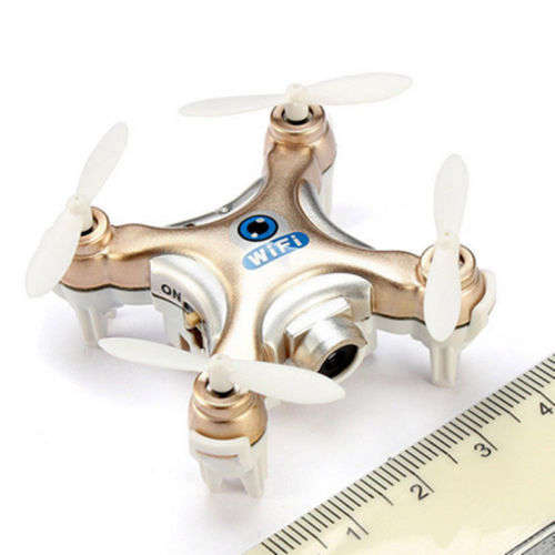 Cheerson CX-10W Mini Wifi FPV With Camera 2.4G 4CH 6 Axis LED RC Quadcopter (PINK)