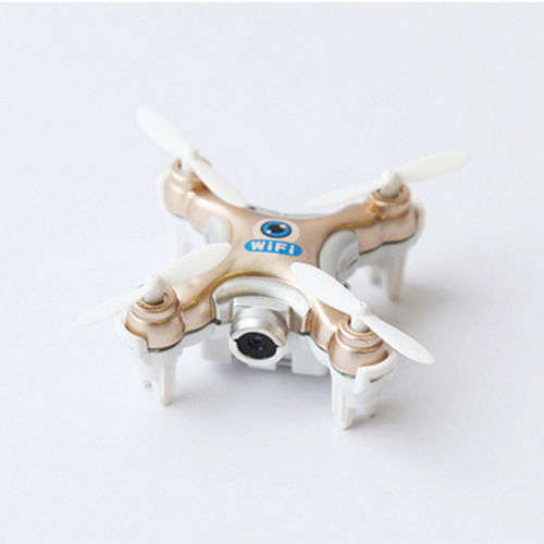 Cheerson CX-10W Mini Wifi FPV With Camera 2.4G 4CH 6 Axis LED RC Quadcopter (PINK)