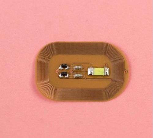 1 PCS NFC Chip Nail Art Stickers Lighting Nail Decal LED (BLUE)