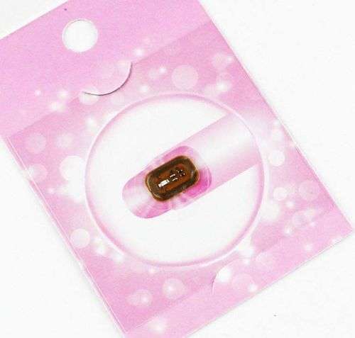 1 PCS NFC Chip Nail Art Stickers Lighting Nail Decal LED (BLUE)