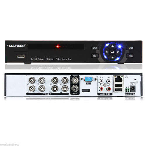 8CH 9HDMI DVR 900TVL Outdoor CCTV IR Security Camera System