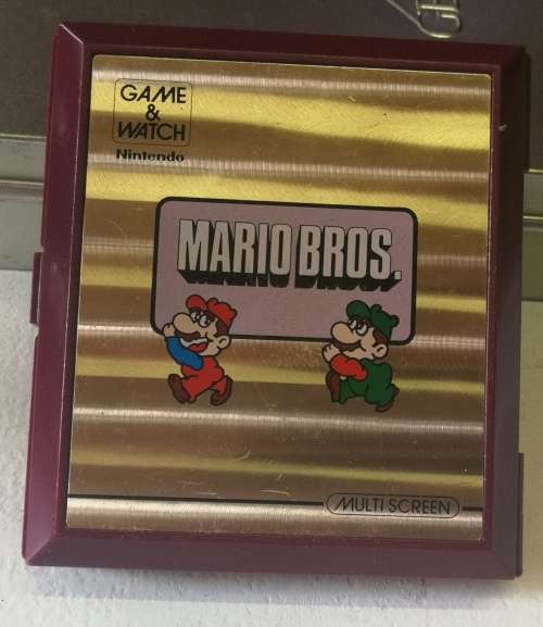 Nintendo MW56 Mario Bros. Game and Watch Multi Screen