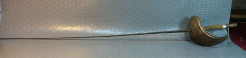 Beautiful Antique fencing sword
