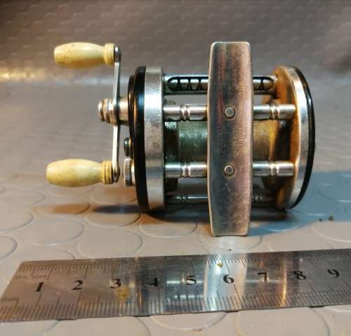 Vintage 1950`s JA Coxe Coronet 25 Mini Tournament Casting Reel!!!
