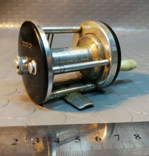 Vintage 1950`s JA Coxe Coronet 25 Mini Tournament Casting Reel!!!