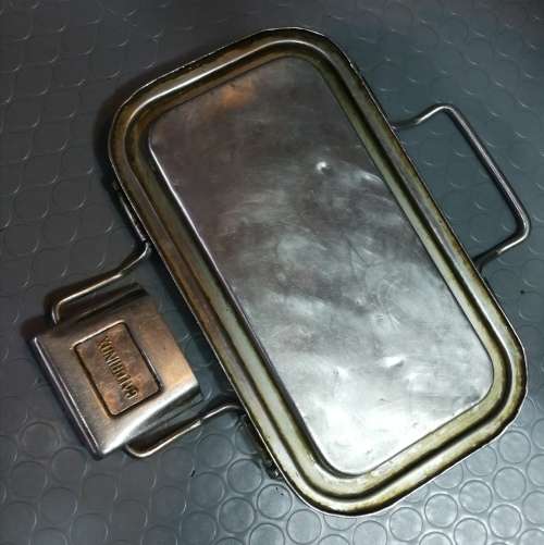 Vintage stainless steel Calorinox Military Hotbox 550mm high