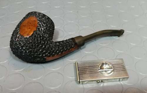Stunning!!! Eagle pipe made with genuine Briar and sigar cutter