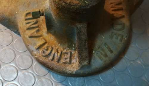 Absolutely stunning!!! Antique Bradson Cast iron 570mm standing drillpress. Made in England