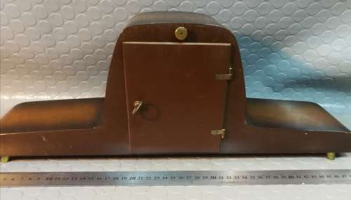 STUNNING!!! Franz Hermle 8 day Westminster Chime 1950 Mantle Clock (working)
