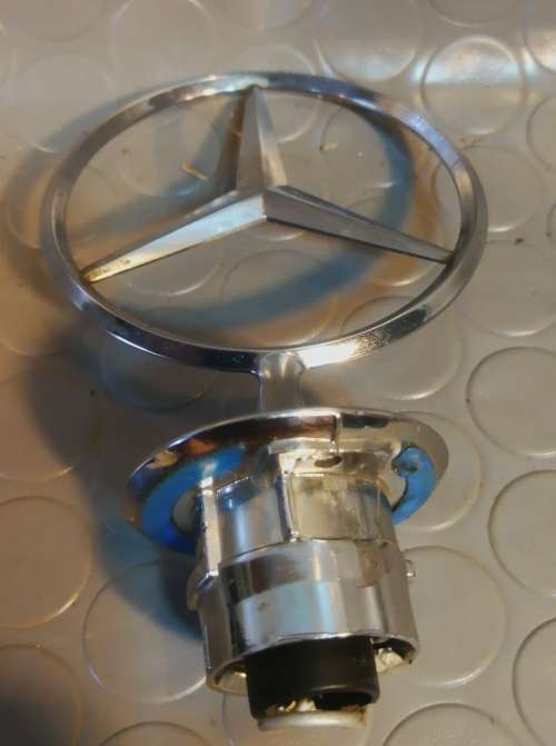 Vintage Mercedes-Benz Star Hood Emblem