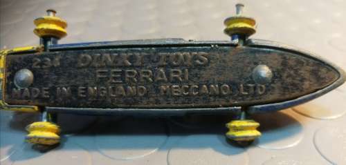 Vintage Dinky toys Ferrari made by meccano 1/43