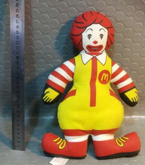 Vintage Ronald Mcdonald doll 1984