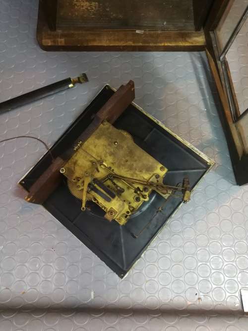Very stunning!!! Vintage Mechanical grandfather clock (For restoration)