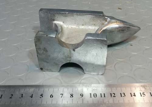 Heavy cast aluminum small anvil