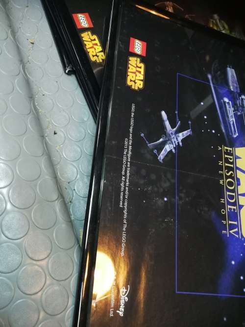 Lego Star Wars I - VI movie posters a2 size (Framed)