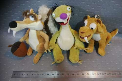 Very cute ice age soft toys