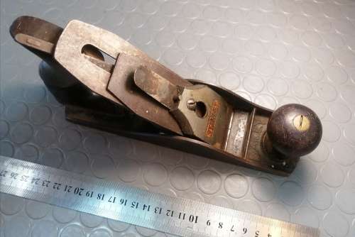 Vintage Medium size Stanley wood planer (Good condition) Made in England