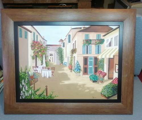 Stunning!!! Framed Original oil on Board. Signed Painting!!! 800 x 640mm