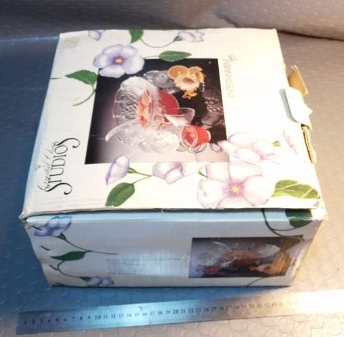 Beautiful glass 8pc Cristal Clear punch set