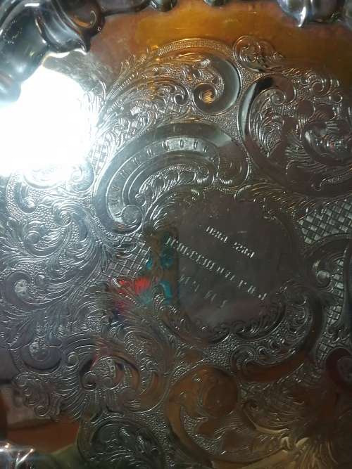 Very Beautiful Silver Plated Tea Set - Five Pieces