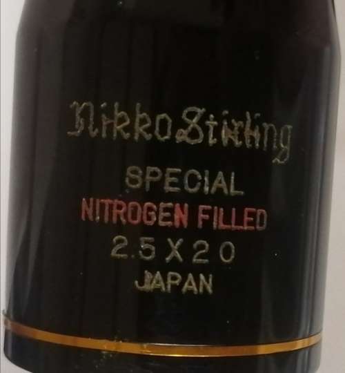 Nikko Stirling gold crown 4x40 wide angle rifle scope (unused)