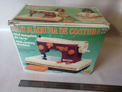 Vintage Mini Maquina de Costura portatil sewing machine combo