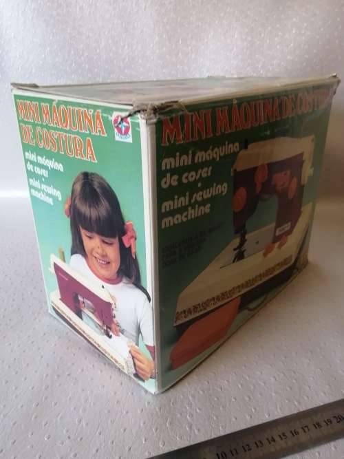 Vintage Mini Maquina de Costura portatil sewing machine combo