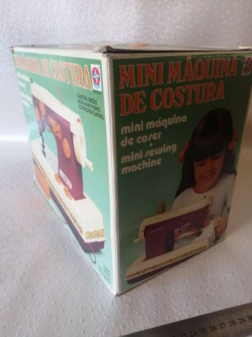 Vintage Mini Maquina de Costura portatil sewing machine combo