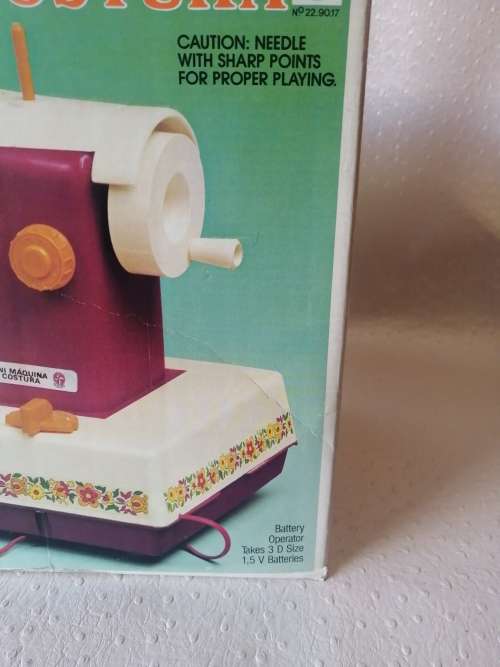 Vintage Mini Maquina de Costura portatil sewing machine combo