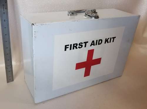 Large First Aid Metal Wall Box