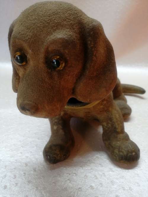 Vintage 1960`s Large Cocker Spaniel Bobblehead Nodder
