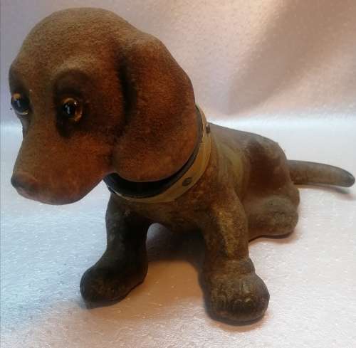 Vintage 1960`s Large Cocker Spaniel Bobblehead Nodder