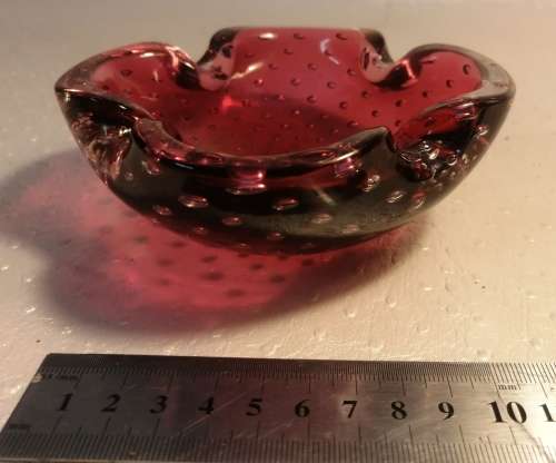 Amazing!! Murano artglass ashtray