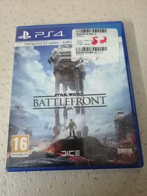PS4 game Starwars Battlefront