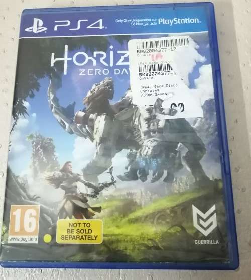 PS4 game Horizon Zero dawn