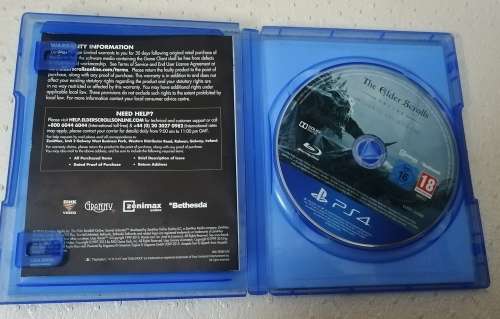 PS4 game The Elder Scrolls