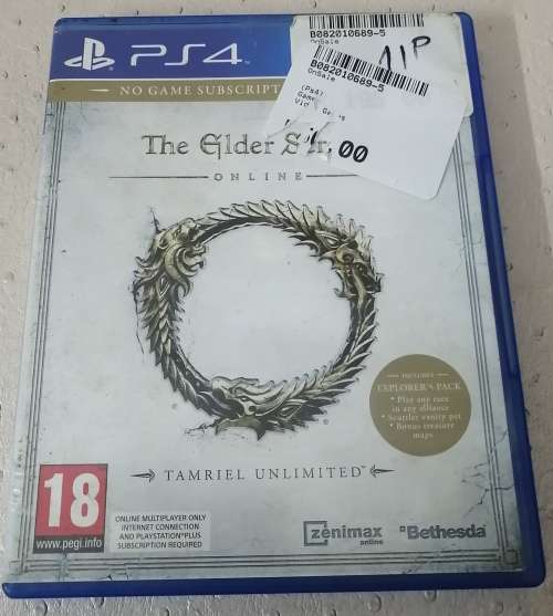 PS4 game The Elder Scrolls