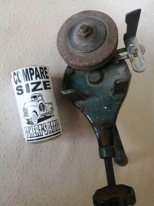 WOW!! Antique Keystone Iron City Shop Bench Grinder. Made in USA (100% working)
