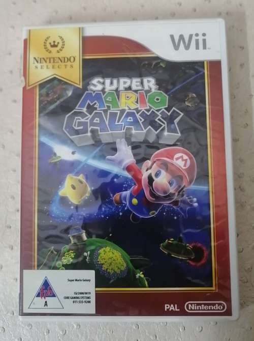 Highly Collectable Nintendo Wii Super Mario Galaxy Game