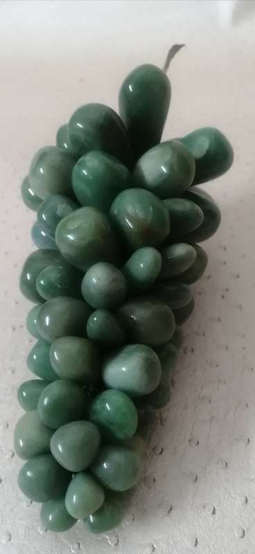 Breathtaking!! Vintage Semi Precious Stone (Amazonite) Grape Cluster