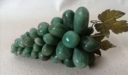 Breathtaking!! Vintage Semi Precious Stone (Amazonite) Grape Cluster