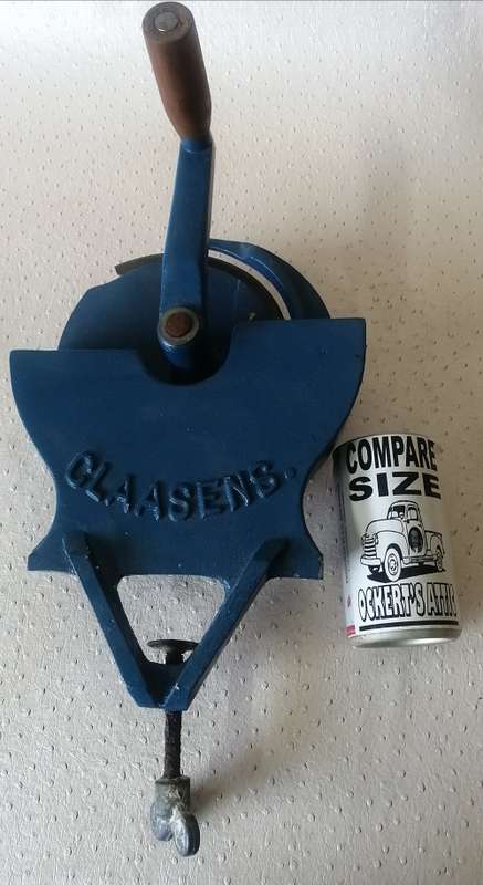 Original!! Cast Iron Claassens Hand Multi Biltong Slicer uk