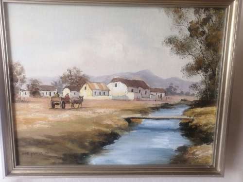 MAGNIFICENT!!! Original Marc Poisson Stunning Oil Painting