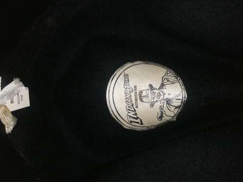 Indiana Jones Authentic Fedora Hat, 100% Wool (Like New) Size 60 (XL)
