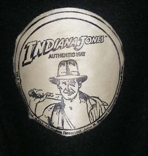 Indiana Jones Authentic Fedora Hat, 100% Wool (Like New) Size 60 (XL)