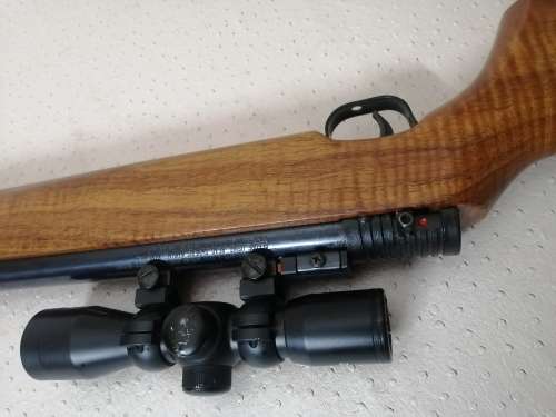 Mendoza RM-2003 0.22 Cal Air Rifle With Powerful Scope and double Triger